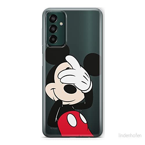 ERT GROUP mobiltelefonfodral för Samsung M13 4G originalt och officiellt licensierat Disney mönster Mickey 003 optimalt anpassad till formen på mobiltelefonen, gedeeltelijk transparant 5905511325282