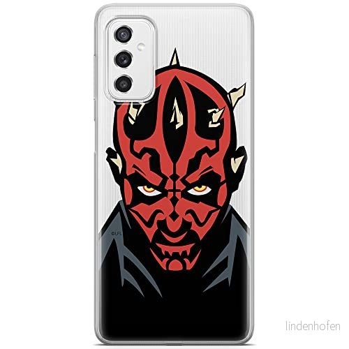 ERT GROUP mobiltelefonfodral för Samsung M52 5G originalt och officiellt licensierat Star Wars mönster Darth Maul 004 optimalt anpassad till formen på mobiltelefonen, gedeeltelijk transparant 5904805491337