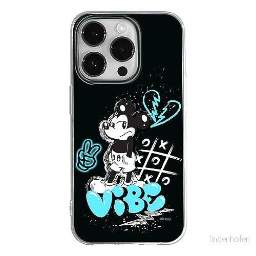 ERT GROUP mobiltelefonfodral för Iphone 14 PRO originalt och officiellt licensierat Disney mönster Mickey 051 optimalt anpassad till formen på mobiltelefonen, fodral tillverkad av TPU plast 5905795033460