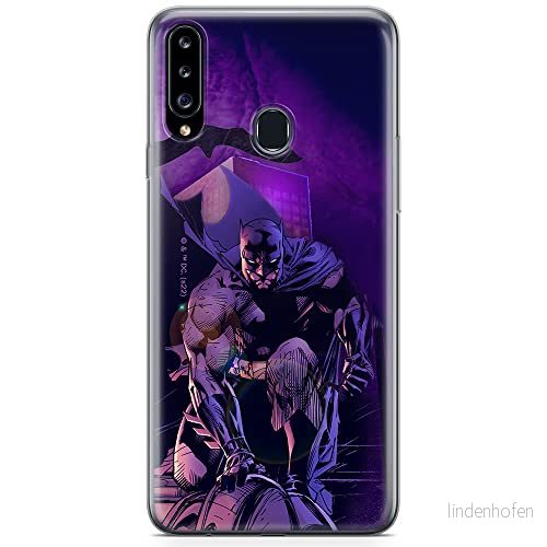ERT GROUP mobiltelefonfodral för Samsung A20S originalt och officiellt licensierat DC mönster Batman 072 optimalt anpassad till formen på mobiltelefonen, fodral tillverkad av TPU plast 5905131511898