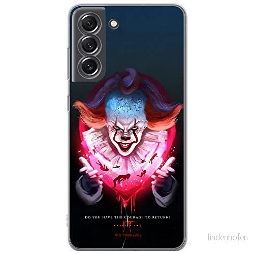 ERT GROUP mobiltelefonfodral för Samsung S21 FE originalt och officiellt licensierat Horror mönster It 020 optimalt anpassad till formen på mobiltelefonen, fodral tillverkad av TPU plast 5905511000370