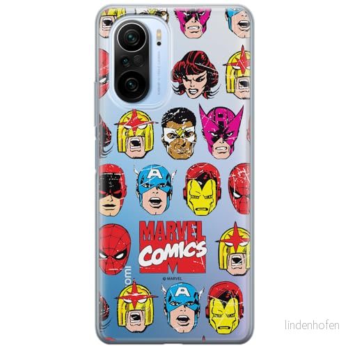 ERT GROUP mobiltelefonfodral för Xiaomi MI 11i/ REDMI K40/K40 PRO/POCO F3/ F3 PRO originalt och officiellt licensierat Marvel mönster Avengers 029, fodral tillverkad av TPU plast 5905511765255