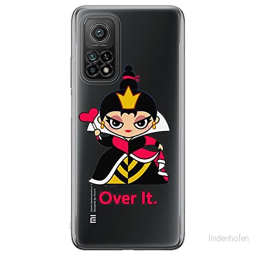 ERT GROUP mobiltelefonfodral för Xiaomi Redmi Note 11T 5G/11S 5G/POCO M4 Pro 5G originalt och officiellt licensierat Disney mönster Queen of Hearts 001, gedeeltelijk transparant 5905131425744