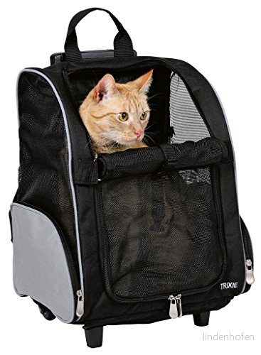 Trixie 2880 Trolley, 32 x 45 25 cm, svart/grå 4011905028804