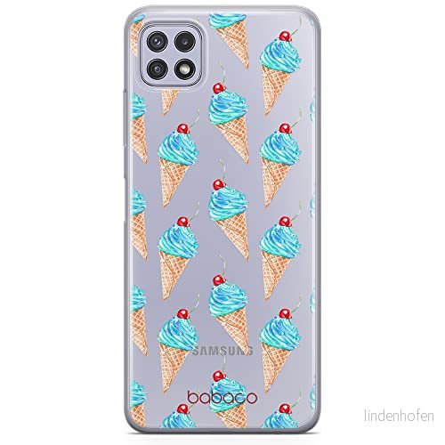 ERT GROUP mobiltelefonfodral för Samsung A22 5G originalt och officiellt licensierat Babaco mönster Ice 002 optimalt anpassad till formen på mobiltelefonen, gedeeltelijk transparant 5904805392689