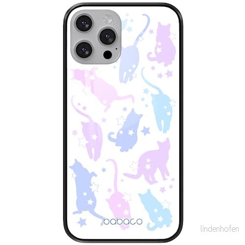 ERT GROUP mobiltelefonfodral för Apple Iphone 13 MINI originalt och officiellt licensierat Babaco mönster Cats 016 tillverkad av härdat glas, skyddsfodral 5905131121493