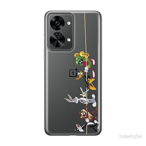 ERT GROUP mobiltelefonfodral för Oneplus NORD 2T 5G originalt och officiellt licensierat Looney Tunes mönster 009 optimalt anpassad till formen på mobiltelefonen, gedeeltelijk transparant 5905511262570