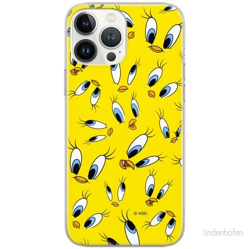 ERT GROUP mobiltelefonfodral för Samsung A71 originalt och officiellt licensierat Looney Tunes mönster Tweety 006 Vit optimalt anpassad till formen på mobiltelefonen, fodral tillverkad av TPU plast 5903537535678