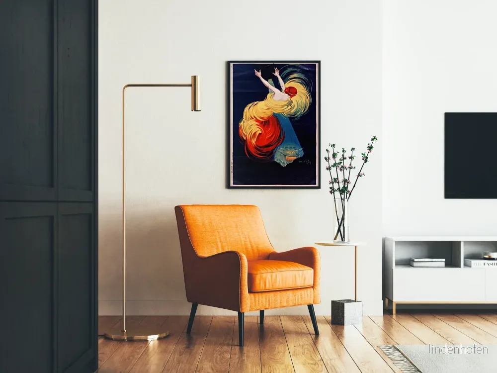 Konstnärlig poster av Moskva-dans i livfull rörelse - Bild 2