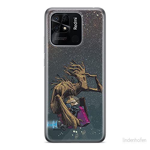 ERT GROUP mobiltelefonfodral för Xiaomi REDMI 10C originalt och officiellt licensierat Marvel mönster Guardians of the Galaxy 004 anpassad till formen på mobiltelefonen, fodral tillverkad av TPU plast 5905511538477