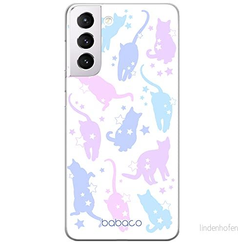 ERT GROUP mobiltelefonfodral för Samsung S21 originalt och officiellt licensierat Babaco mönster Cats 016 optimalt anpassad till formen på mobiltelefonen, fodral tillverkad av TPU plast 5905131099570