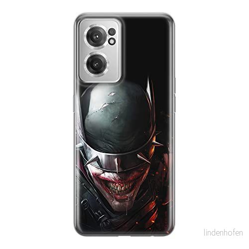 ERT GROUP mobiltelefonfodral för Oneplus NORD CE 2 originalt och officiellt licensierat DC mönster Batman Who Laughs 002 optimalt anpassad till formen på mobiltelefonen, fodral tillverkad av TPU plast 5905511297428