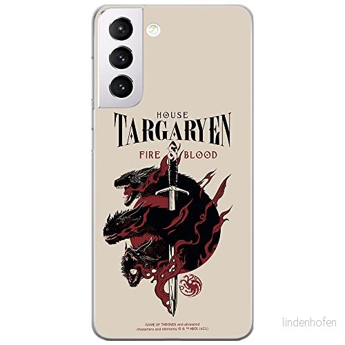 ERT GROUP mobiltelefonfodral för Samsung S21 originalt och officiellt licensierat Game od Thrones mönster of 006 anpassad till formen på mobiltelefonen, fodral tillverkad av TPU plast 5903932670493