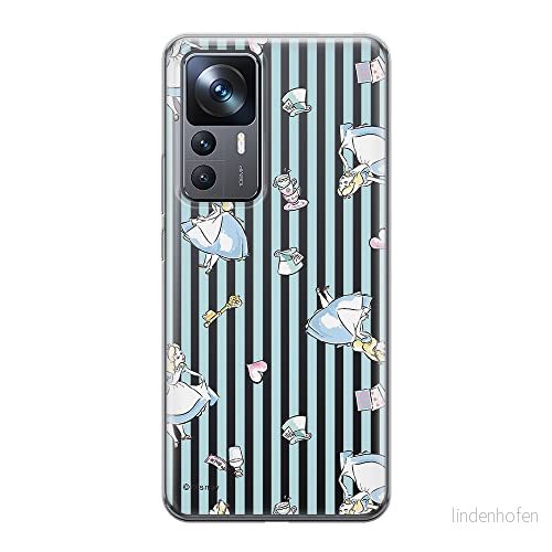 ERT GROUP mobiltelefonfodral för Xiaomi 12T/12T pro/K50 Ultra originalt och officiellt licensierat Disney mönster Alice 001 anpassad till formen på mobiltelefonen, fodral tillverkad av TPU plast 5905511574215