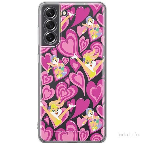 ERT GROUP mobiltelefonfodral för Samsung S21 FE originalt och officiellt licensierat Looney Tunes mönster Lola 010 optimalt anpassad till formen på mobiltelefonen, gedeeltelijk transparant 5905795073985