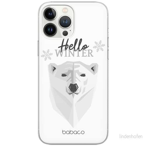 ERT GROUP mobiltelefonfodral för Apple Iphone 6 PLUS originalt och officiellt licensierat Babaco mönster Winter 003 Vit optimalt anpassad till formen på mobiltelefonen, fodral tillverkad av TPU plast 5903932047431