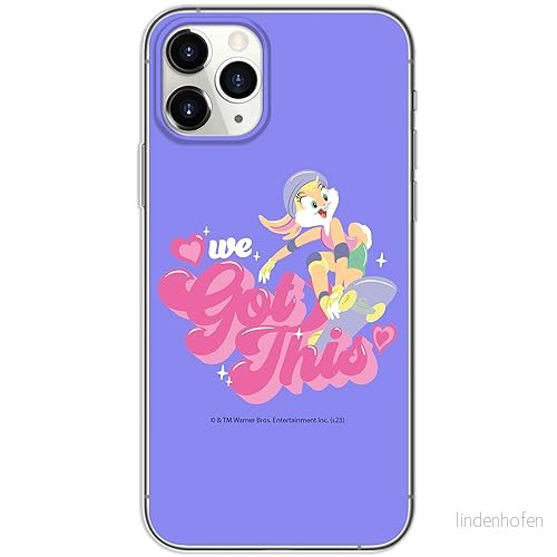 ERT GROUP mobiltelefonfodral för Iphone 11 PRO originalt och officiellt licensierat Looney Tunes mönster Lola 004 optimalt anpassad till formen på mobiltelefonen, fodral tillverkad av TPU plast 5905795065942