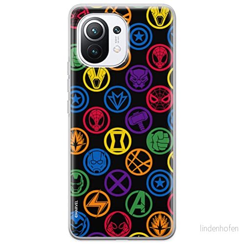 ERT GROUP mobiltelefonfodral för Xiaomi 11 originalt och officiellt licensierat Marvel mönster Avengers 022 optimalt anpassad till formen på mobiltelefonen, fodral tillverkad av TPU plast 5903537116426
