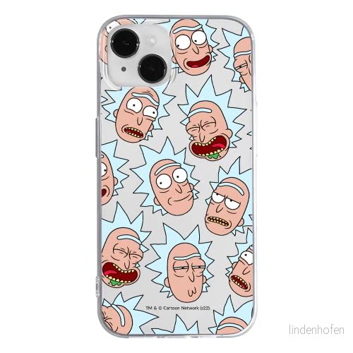 ERT GROUP mobiltelefonfodral för Xiaomi 12T/12T pro/K50 Ultra originalt och officiellt licensierat Rick and Morty mönster & 015, gedeeltelijk transparant 5905511584405