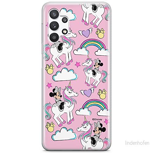 ERT GROUP mobiltelefonfodral för Samsung A32 5G originalt och officiellt licensierat Disney mönster Minnie 037 optimalt anpassad till formen på mobiltelefonen, fodral tillverkad av TPU plast 5903040048955