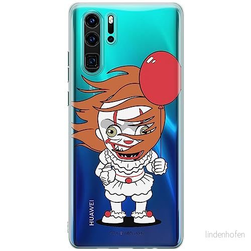 ERT GROUP mobiltelefonfodral för Huawei P30 PRO originalt och officiellt licensierat Horror mönster It 005 Vit optimalt anpassad till formen på mobiltelefonen, gedeeltelijk transparant 5905131955586