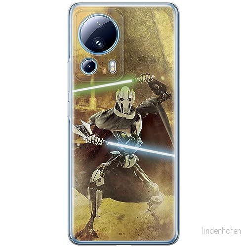 ERT GROUP mobiltelefonfodral för Xiaomi 13 LITE/CIVI 2 originalt och officiellt licensierat Star Wars mönster Grievous 001 anpassad till formen på mobiltelefonen, fodral tillverkad av TPU plast 5905511934927