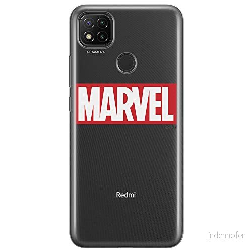 ERT GROUP mobiltelefonfodral för Xiaomi REDMI 9C originalt och officiellt licensierat Marvel mönster 006 optimalt anpassad till formen på mobiltelefonen, gedeeltelijk transparant 5903040279137