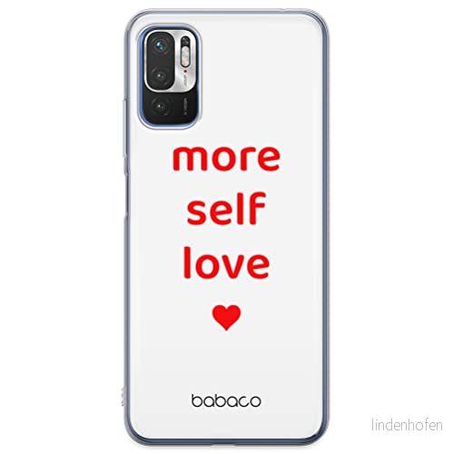ERT GROUP mobiel telefoonhoesje voor Xiaomi REDMI NOTE 10 5G / POCO M3 PRO origineel en officieel erkend Babaco patroon More self love 001, hoesje is gemaakt van TPU 5903932915686
