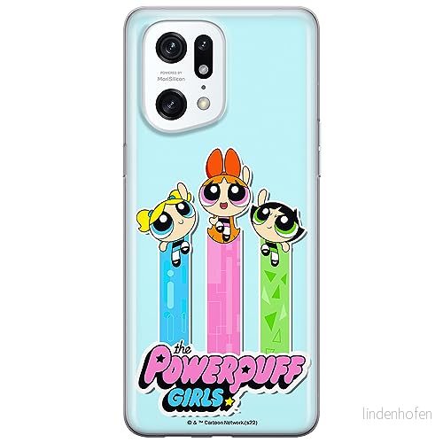 ERT GROUP mobiltelefonfodral för Oppo FIND X5 PRO originalt och officiellt licensierat The Powerpuff Girls mönster 030, fodral tillverkad av TPU plast 5905511975739