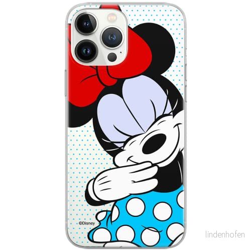 ERT GROUP mobiltelefonfodral för Xiaomi REDMI NOTE 9 originalt och officiellt licensierat Disney mönster Minnie 033 optimalt anpassad till formen på mobiltelefonen, gedeeltelijk transparant 5903040335550