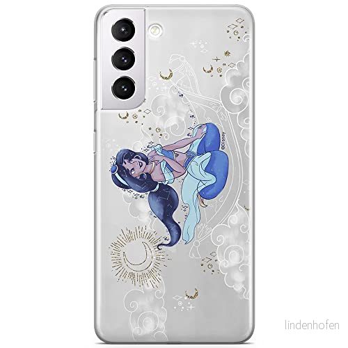 ERT GROUP mobiltelefonfodral för Samsung S21 originalt och officiellt licensierat Disney mönster Jasmine 006 optimalt anpassad till formen på mobiltelefonen, fodral tillverkad av TPU plast 5903932375503
