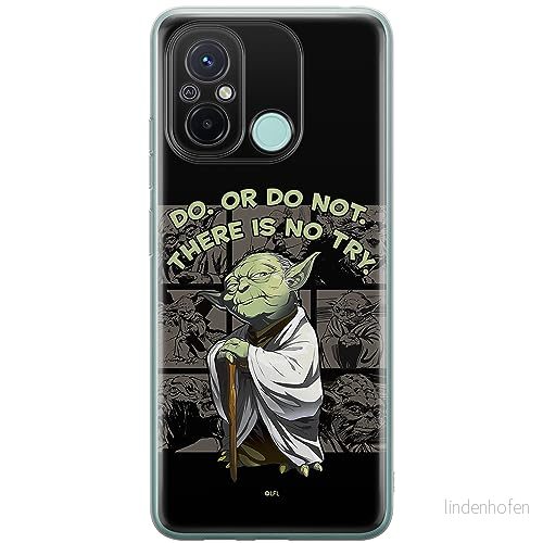 ERT GROUP mobiltelefonfodral för Xiaomi REDMI 12C/ 11A originalt och officiellt licensierat Star Wars mönster Yoda 007 anpassad till formen på mobiltelefonen, fodral tillverkad av TPU plast 5905511843977