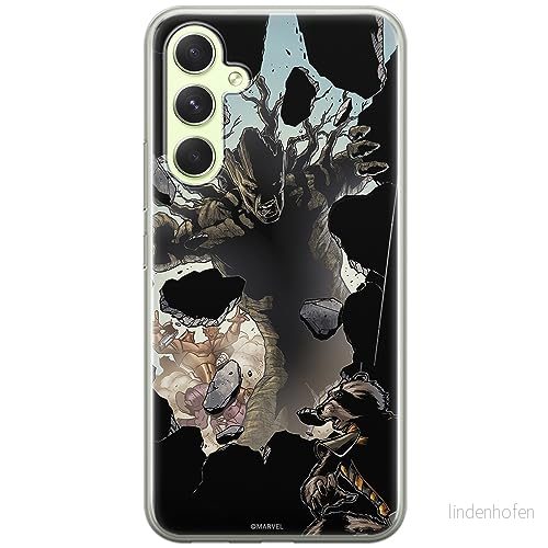ERT GROUP mobiltelefonfodral för Samsung A54 5G originalt och officiellt licensierat Marvel mönster Guardians of the Galaxy 005 anpassad till formen på mobiltelefonen, fodral tillverkad av TPU plast 5905511815981