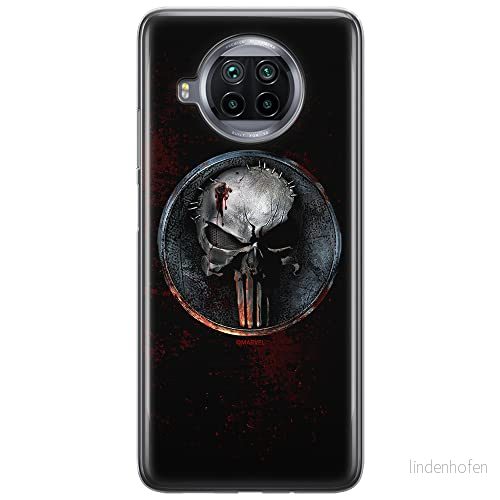 ERT GROUP mobiltelefonfodral för Xiaomi REDMI NOTE 9T originalt och officiellt licensierat Marvel mönster Punisher 004 optimalt anpassad till formen på mobiltelefonen, fodral tillverkad av TPU plast 5904805648489