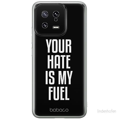 ERT GROUP mobiltelefonfodral för Xiaomi 13 originalt och officiellt licensierat Babaco mönster My fuel 002 optimalt anpassad till formen på mobiltelefonen, fodral tillverkad av TPU plast 5905511905392