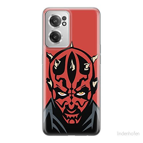 ERT GROUP mobiltelefonfodral för Oneplus NORD CE 2 originalt och officiellt licensierat Star Wars mönster Darth Maul 004 optimalt anpassad till formen på mobiltelefonen, fodral tillverkad av TPU plast 5905511287887
