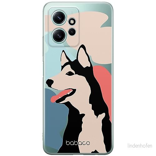 ERT GROUP mobiltelefonfodral för Xiaomi REDMI NOTE 12 4G originalt och officiellt licensierat Babaco mönster Dogs 001 optimalt anpassad till formen på mobiltelefonen, gedeeltelijk transparant 5905511946227