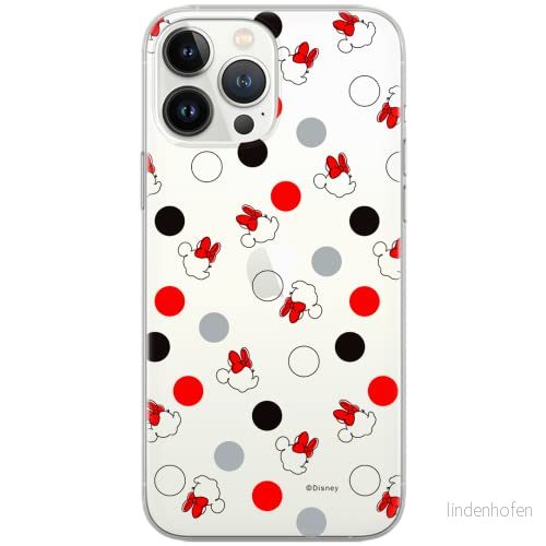 ERT GROUP mobiltelefonfodral för Apple Iphone 6 PLUS originalt och officiellt licensierat Disney mönster Minnie 004 Vit optimalt anpassad till formen på mobiltelefonen, gedeeltelijk transparant 5902980570915