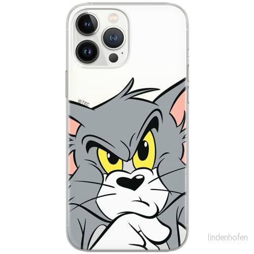 ERT GROUP mobiltelefonfodral för Samsung A71 originalt och officiellt licensierat Tom and Jerry mönster 001 Vit optimalt anpassad till formen på mobiltelefonen, gedeeltelijk transparant 5903537535616