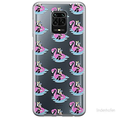 ERT GROUP mobiltelefonfodral för Xiaomi REDMI NOTE 9 PRO/ 9S originalt och officiellt licensierat Disney mönster Minnie 023 optimalt anpassad till formen på mobiltelefonen, gedeeltelijk transparant 5903040312544