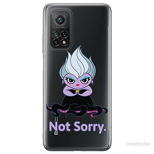 ERT GROUP mobiltelefonfodral för Huawei P20 originalt och officiellt licensierat Disney mönster Ursula 004 Vit optimalt anpassad till formen på mobiltelefonen, gedeeltelijk transparant 5905131460431