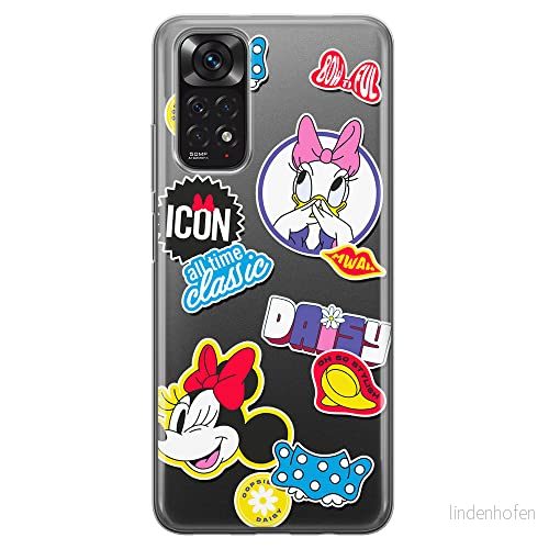 ERT GROUP mobiltelefonfodral för Xiaomi REDMI 10 originalt och officiellt licensierat Disney mönster Minnie 067 anpassad till formen på mobiltelefonen, gedeeltelijk transparant 5905131812117