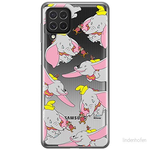 ERT GROUP mobiltelefonfodral för Samsung F62 / M62 originalt och officiellt licensierat Disney mönster Dumbo 016 optimalt anpassad till formen på mobiltelefonen, gedeeltelijk transparant 5905131805232