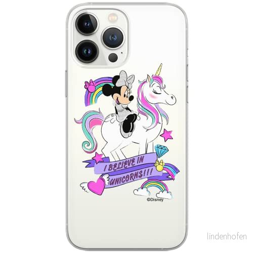ERT GROUP mobiltelefonfodral för Apple Iphone 6/6S originalt och officiellt licensierat Disney mönster Minnie 035 Vit optimalt anpassad till formen på mobiltelefonen, gedeeltelijk transparant 5902980564785