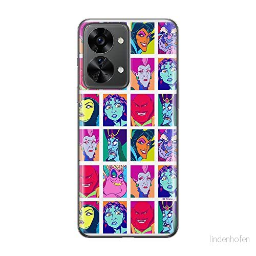 ERT GROUP mobiltelefonfodral för Oneplus NORD 2T 5G originalt och officiellt licensierat Disney mönster Villains 002 anpassad till formen på mobiltelefonen, fodral tillverkad av TPU plast 5905511265946