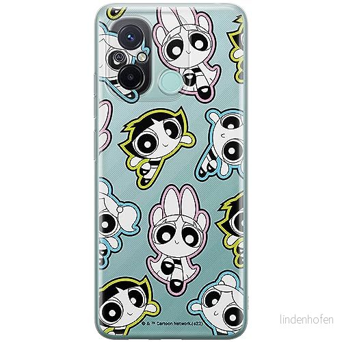 ERT GROUP mobiltelefonfodral för Xiaomi REDMI 12C/ 11A originalt och officiellt licensierat The Powerpuff Girls mönster 022 anpassad till formen på mobiltelefonen, gedeeltelijk transparant 5905511968960
