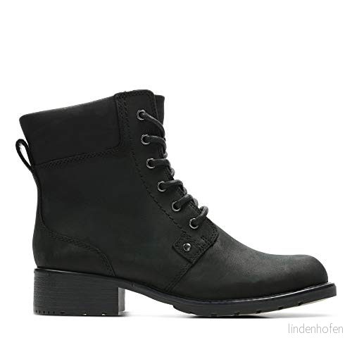 Clarks ankelstövlar för kvinnor, Svart, 3 UK 5051041705831