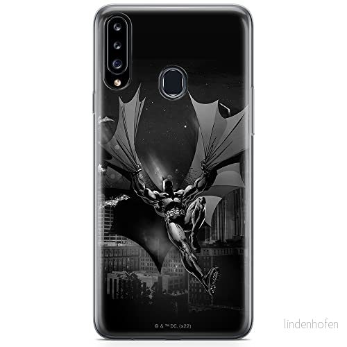 ERT GROUP mobiltelefonfodral för Samsung A20S originalt och officiellt licensierat DC mönster Batman 073 optimalt anpassad till formen på mobiltelefonen, fodral tillverkad av TPU plast 5905131508843