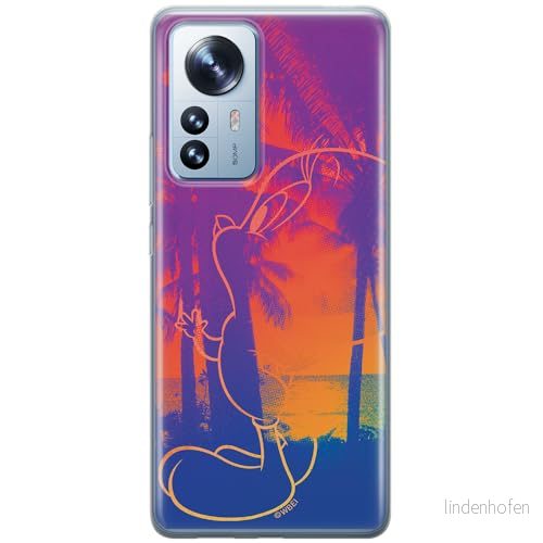 ERT GROUP mobiltelefonfodral för Xiaomi 12 PRO originalt och officiellt licensierat Looney Tunes mönster Tweety 007 optimalt anpassad till formen på mobiltelefonen, fodral tillverkad av TPU plast 5905511515492
