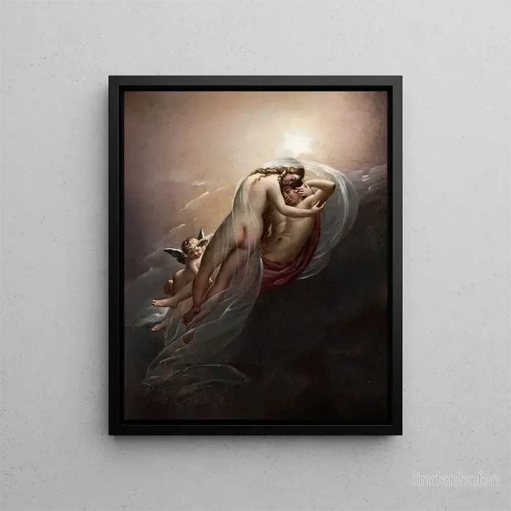 Målning Aurore et Céphale - Anne-Louis Girodet-Trioson | Konsttryck